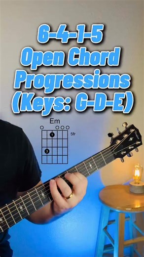 PDF in store now! | Open chords in multiple keys #acoustic #worshipleader #worship #guitarlesson #guitar | Worship Chords Academy