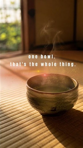 one bowl. that's the whole thing. 🍵 #shorts
