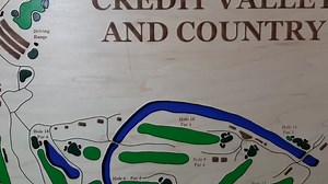 Custom Golf Course Art - Credit Valley - Etsy