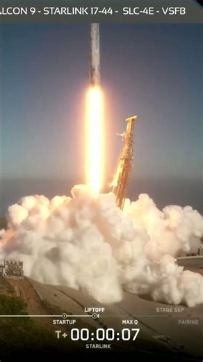 Falcon 9 Lift-Off - Starlink 17-44 - SLC-4E - Vandenberg Space Force Base - June 11, 2026