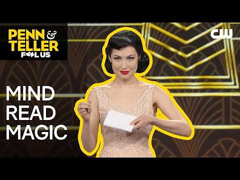 Magicians Fool Penn & Teller with Mental Magic Trick | Penn & Teller: Fool Us | The CW