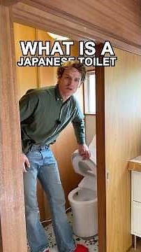What is a Japanese toilet? 🚽