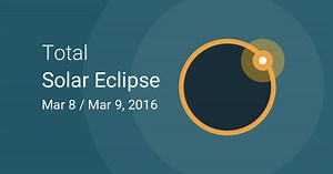 March 8–9, 2016 Total Solar Eclipse