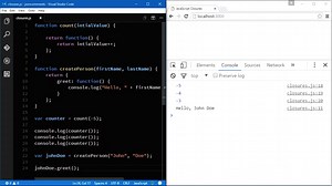 How do JavaScript closures work?