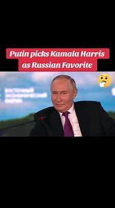 Putin picks Kamala Harris as Russian favorite #putin #kamalaharris #favorite #Trump #us #election #Russia #foryou #fypシ #viral #trending #monty @TikTok @nbcnews