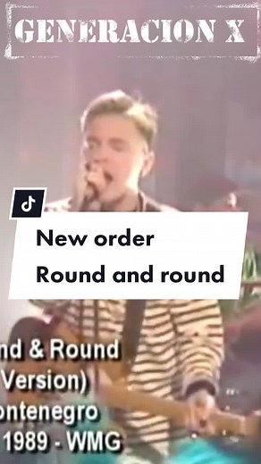 New Order - Round and Round (1989) Music Video