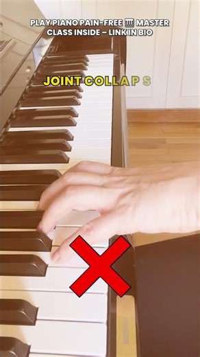 Correct Pinky Finger Position for Piano #piano #shorts