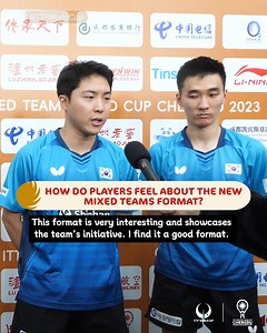 1K views · 37 reactions | New playing format, new experiences!  �As we approach Stage 2, here’s what your favourite #TableTennis stars have to say after experiencing two days of this new format  Day 3 and Stage 2 begins NOW - LIVE at YouTube.com/ITTFWorld  #ITTFWorldCup #PingPong | International Table Tennis Federation | Facebook