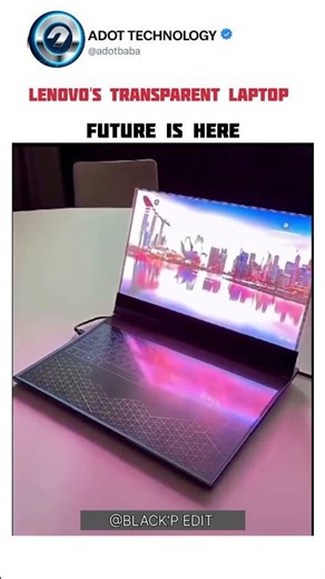 Lenovo Just Made a Transparent Laptop#Lenovo#TransparentLaptop#FutureTech#LaptopInnovation#TechNews#