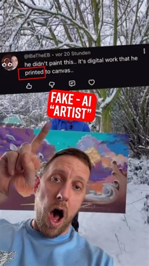 Fake AI “Artist” EXPOSED