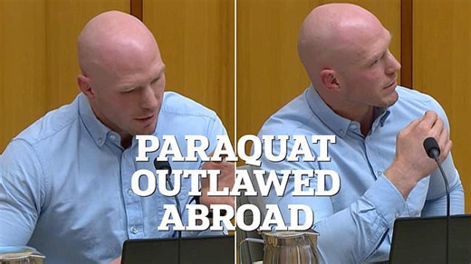 David Pockock lists countries that have banned paraquat