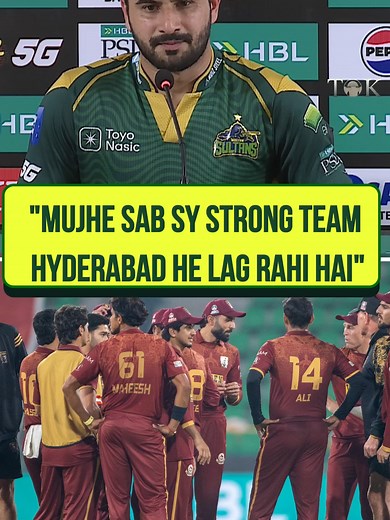 Sahibzada Farhan: Hyderabad Kingsmen Strongest PSL Side