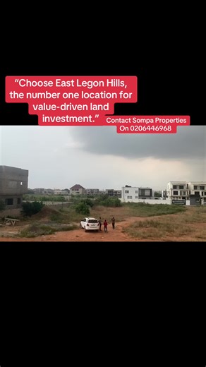 Affordable Land for Sale in East Legon Hills