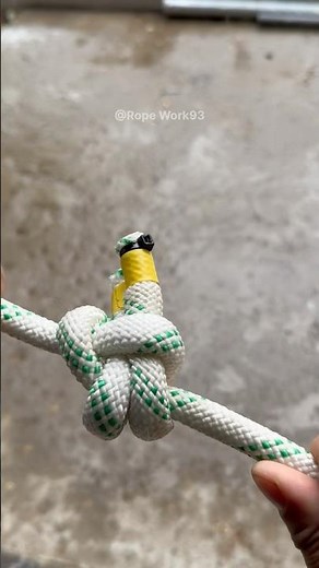 Simple and practical rope end connection methods