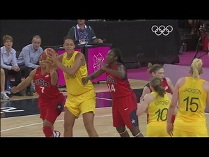 Women's Basketball Semi-Final USA v Australia Highlights - London 2012 Olympics