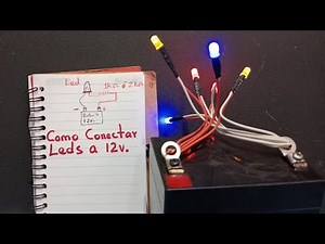 How to connect 12 volt LEDs