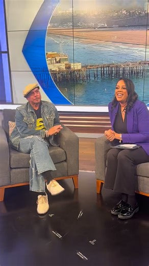 Howard Hewett on Instagram: "Great Interview with #amyjohnson at #cbs yesterday! #Howard Hewett #R&B #musiclegends #shalamar"