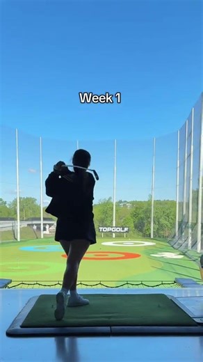 Golf is frustrating but the more I play the more I learn every time 🥰