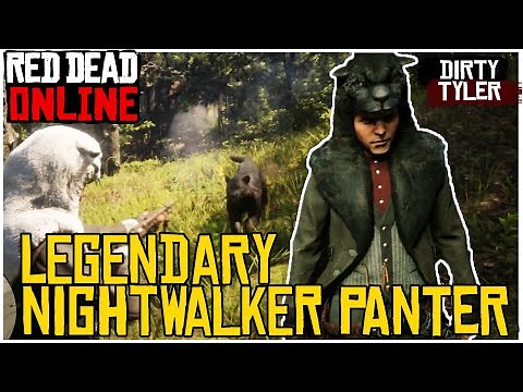 Legendary Nightwalker Panther: Locations and Tips Red Dead Online (RDR2)