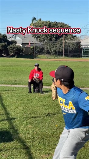 Nasty Knuck sequence! This is the art and science of pitching this separates you Learn to pitch like this! #knuckleball #mlb #pitching | Joe Zeller