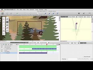 Toon Boom Studio 7 Tutorial | Animating The Camera
