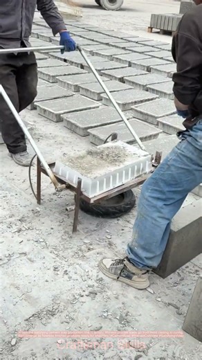 Satisfying Cement Slab Production | Finished Goods Demo