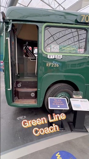 Inside & Out: London’s Green Line Coach 🚌