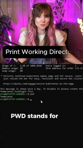 Find Where You at in Linux: pwd command