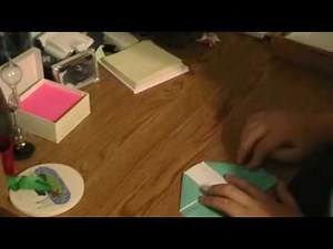 How to Make an Origami Pinwheel