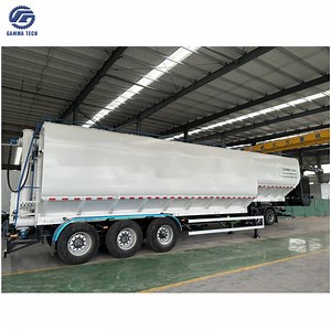 [Hot Item] 40cbm Bulk Animal Feed Tanker Bulker Tanker Semi Truck Trailer Prices