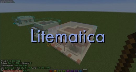 [Mod] Litematica – 1.13.2 → 1.21.1 - Minecraft Tutos