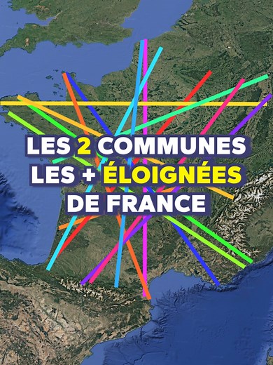 Les communes les plus éloignées de France révélées