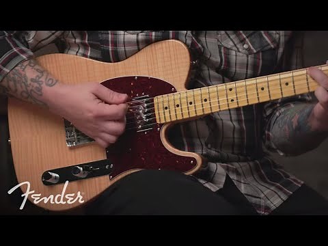 Josh Smith Plays The Flame Maple Top Chambered Telecaster I Rarities Collection I Fender