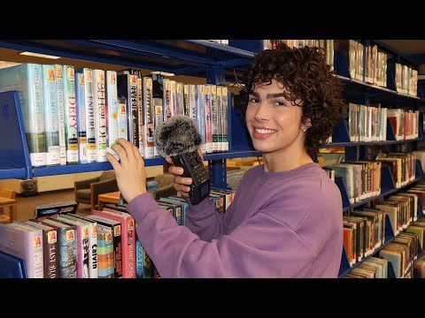 ASMR in The Library 📚