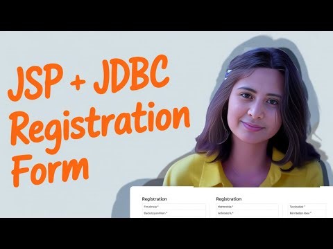 Registration Form using JSP and JDBC | Java Web Project for Beginners | Step-by-Step with MySQL