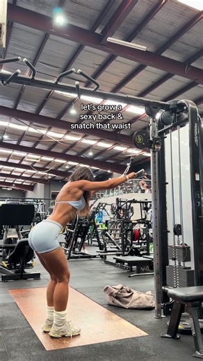 Enjoy! Fit by @DFYNE code ANGELIQUE for $ off #fyp #gym #backday | Back Gym Workout