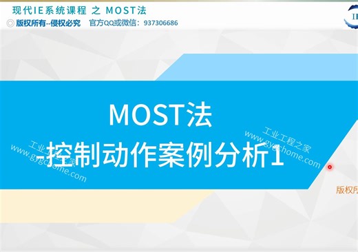 【MOST法重磅上线】节选-7MOST法控制动作案例分析1