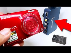How to Livestream with Nikon Coolpix S6300 & ClearClick USB Capture | Easy Setup Tutorial