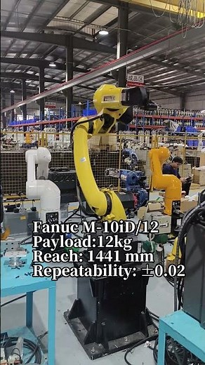 Fanuc M-10iD/12 Industrial Robot: Performance & Specs Review (12kg Payload, 1441mm Reach)