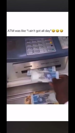 What would you do if the ATM did this? #memes #atm