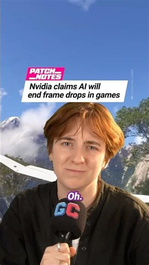 Nvidia are ending frame drops using AI