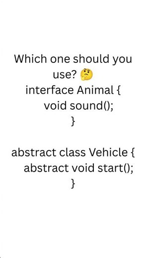 Day 15 🔥 Interface vs Abstract Class Java Trick 😱 #day15 #java15 #java