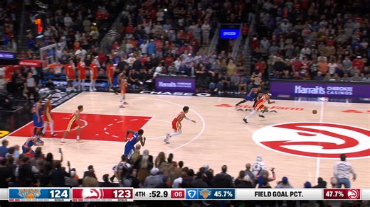 Goaltending/Basket Interference: Knicks @ Hawks