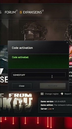 FREE Gear in Tarkov! Use Code: SOMESTUFF