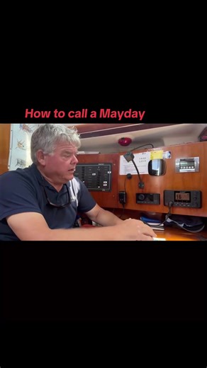 How to call a Mayday on a VHF Radio #sailing #boating #sailor #sail