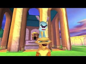 Spyro: Year of the Dragon Hunter's Tussle Cutscene HD (PS1)