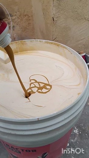 cream colour mixing
