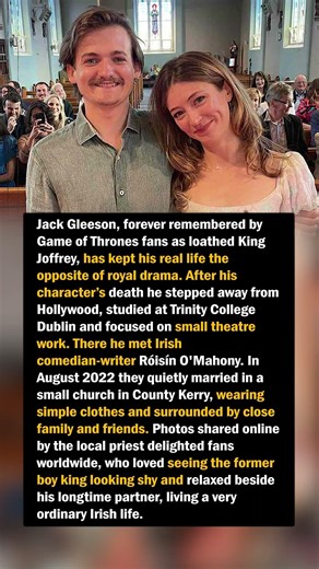 Jack Gleeson & Róisín O'Mahony’s Quiet Irish Wedding