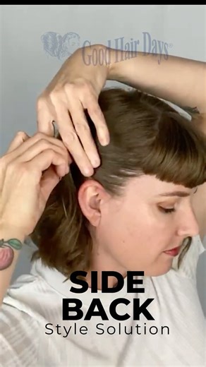 Ditch the bobby pins and opt for a chic and stylish side comb style with Grip-Tuth Combs