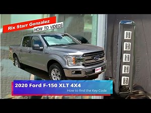 How to Video - Where to find the key code - 2020 Ford F-150 Upgrade and Gadgets # 1